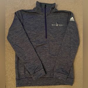 Used Adidas Men’s College of the Holy Cross Quarter Zip Pullover Sweatshirt